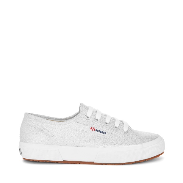 CA Superga 2750 Lamé Sneakers - Silver