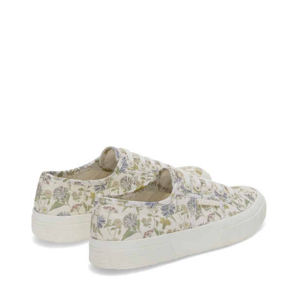CA Superga 2750 Floral Print Sneakers - White