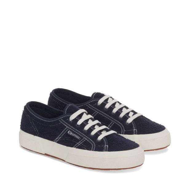 Superga 2750 Cotton Terry Sneakers - Navy White