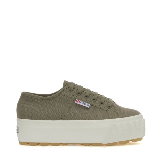 CA Superga 2790 Tank Sneakers - Green Safari