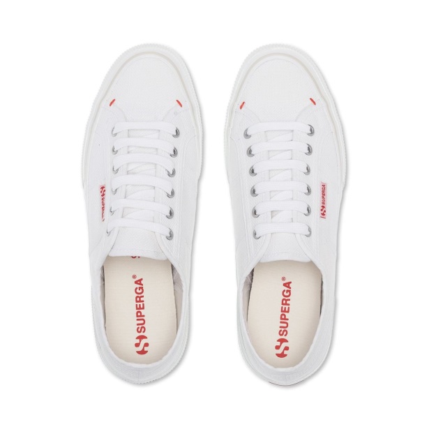 CA Superga 2490 Bold Sneakers - White Red