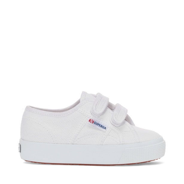 CA Superga 2730 Kids Straps Sneakers - White