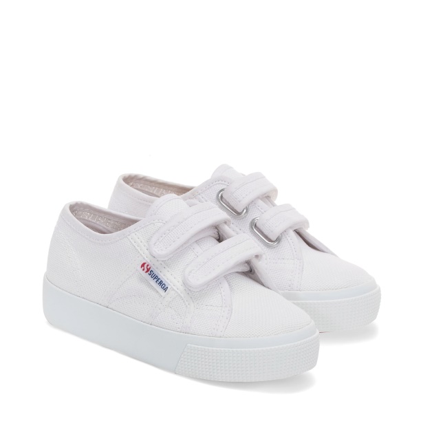 CA Superga 2730 Kids Straps Sneakers - White