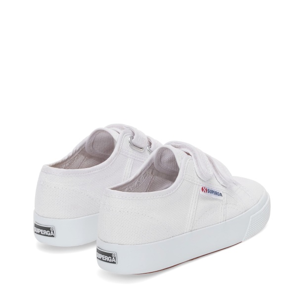 CA Superga 2730 Kids Straps Sneakers - White