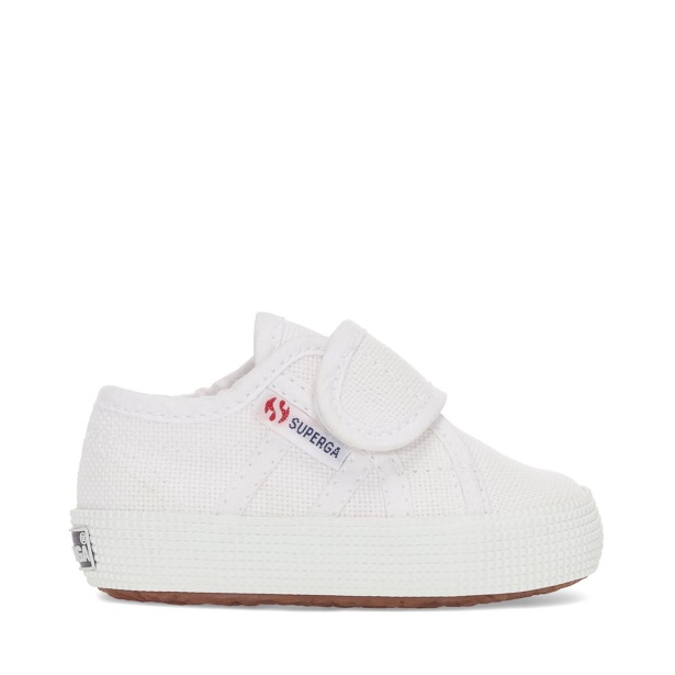 CA Superga 2750 Baby Easylite Straps Sneakers - White