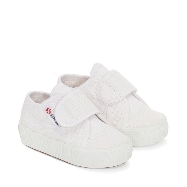 CA Superga 2750 Baby Easylite Straps Sneakers - White