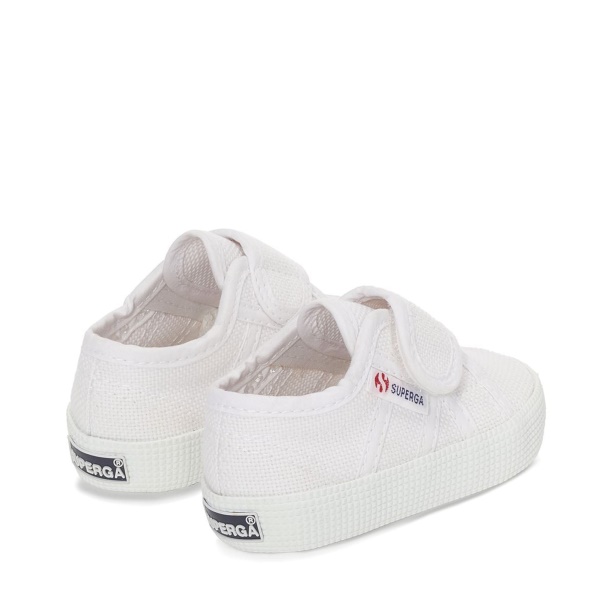 CA Superga 2750 Baby Easylite Straps Sneakers - White