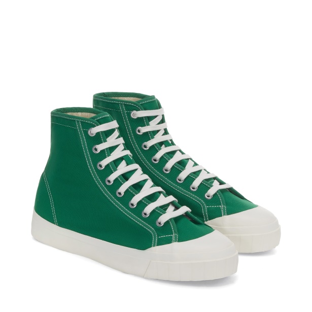 CA Superga 3192 Campionato Basket Green Amazon-Green Oasi