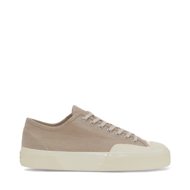 CA Superga 2432 Salt Pepper Lt Yellow-Off White