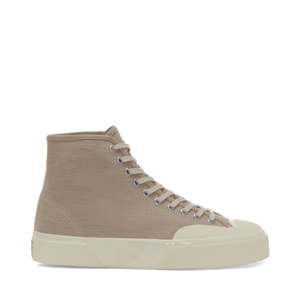 CA Superga 2433 Salt Pepper Lt Yellow-Off White
