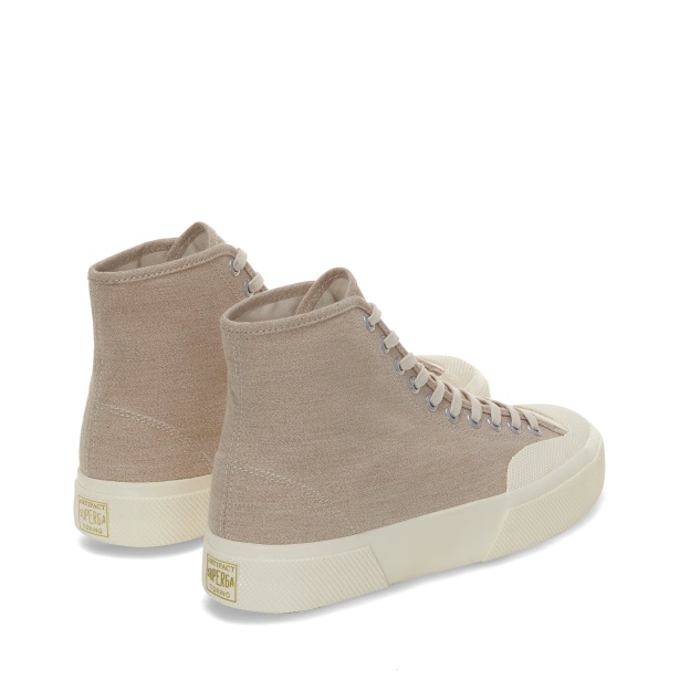 CA Superga 2433 Salt Pepper Lt Yellow-Off White
