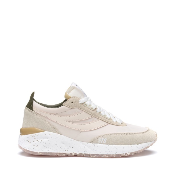 CA Superga 4089 Training 9Ts Slim Vegan L Pink Almond-Green Olive