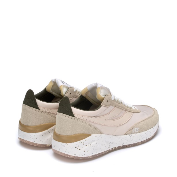CA Superga 4089 Training 9Ts Slim Vegan L Pink Almond-Green Olive