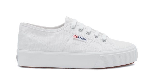 CA Superga 2730 Mid Platform White