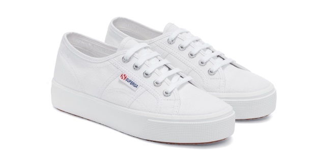 CA Superga 2730 Mid Platform White