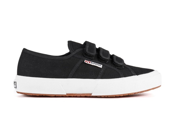CA Superga 2750 Cot3Strapu Black-F White