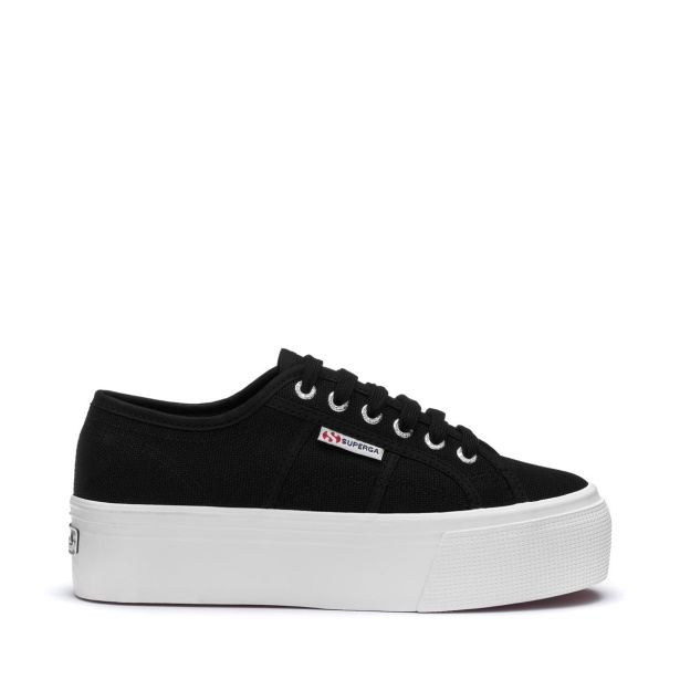 CA Superga 2790 Platform Black-F White