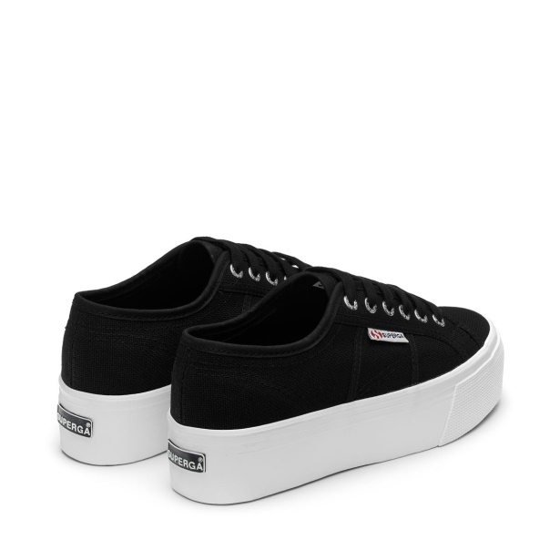 CA Superga 2790 Platform Black-F White