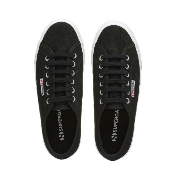 CA Superga 2790 Platform Black-F White