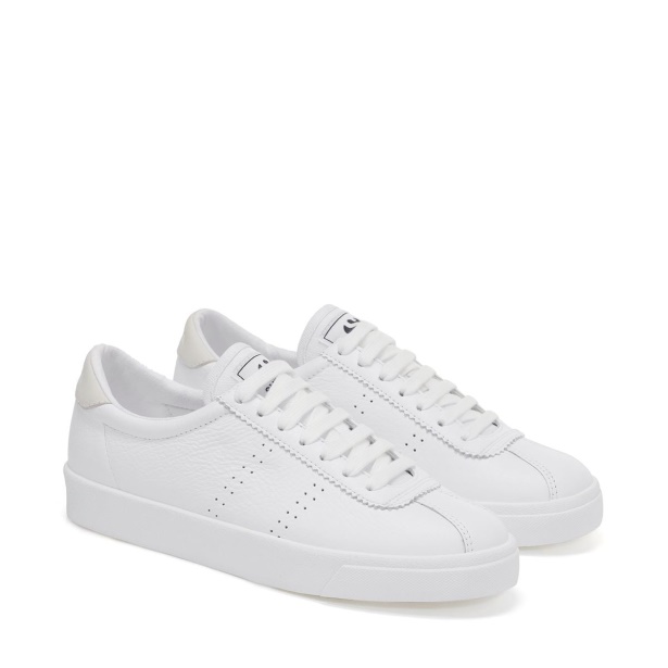 CA Superga 2843 Club S Comfort Leather Full White-White