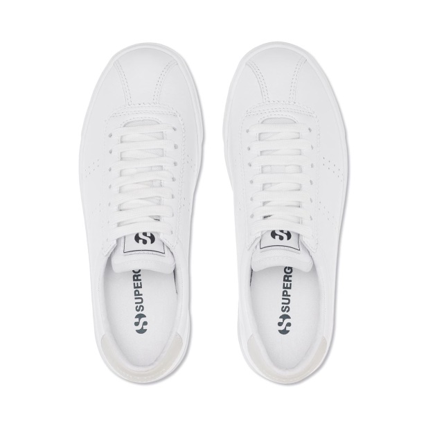 CA Superga 2843 Club S Comfort Leather Full White-White