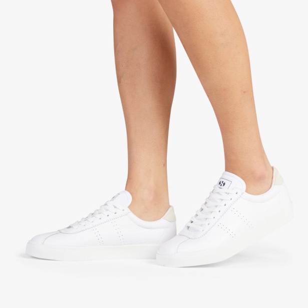 CA Superga 2843 Club S Comfort Leather Full White-White