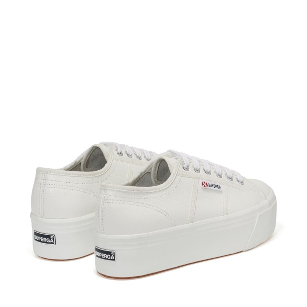 CA Superga 2790 Tumbled Leather White