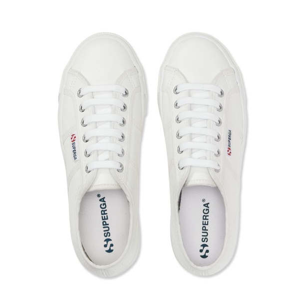 CA Superga 2790 Tumbled Leather White