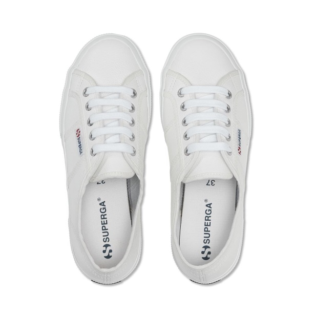 CA Superga 2750 Tumbled Leather White