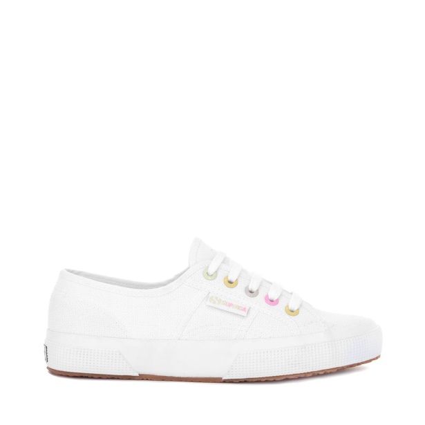 CA Superga 2750 Rainbow Details White-Candy Multicolor