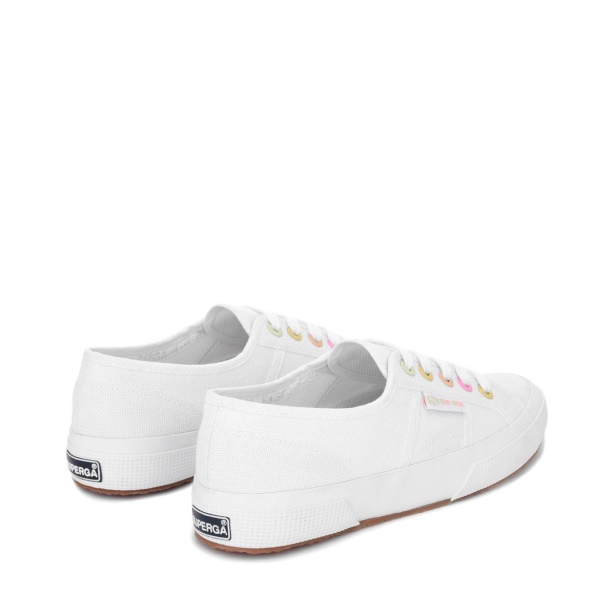 CA Superga 2750 Rainbow Details White-Candy Multicolor