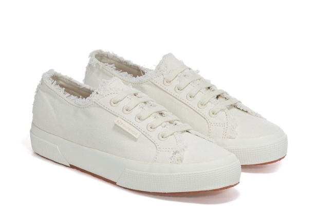 CA Superga 2750 Fringed Organic Canvas Na Weeds