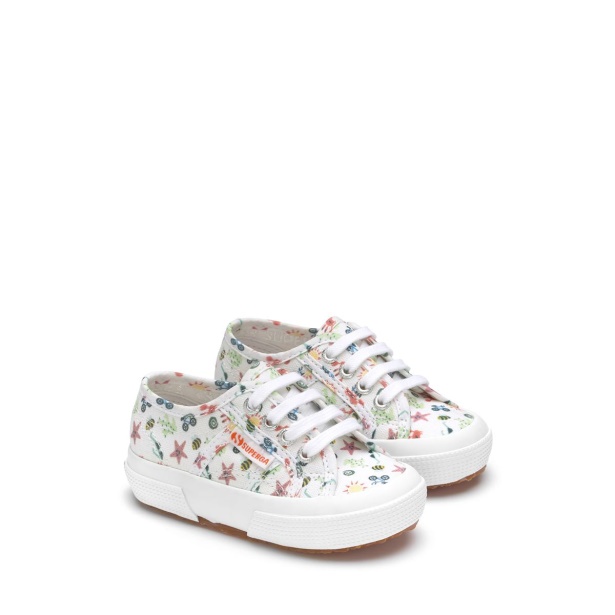 CA Superga 2750 Fantasy Cotj White-Multicolor Seastar