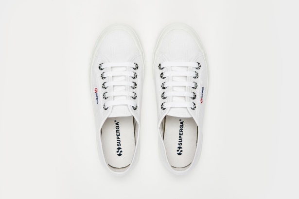 CA Superga 2750 Resin Eyelets White-Grey Tortoishell