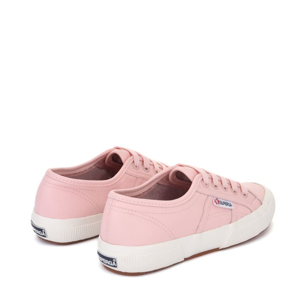 CA Superga 2750 Vegan Faux Leather Pink White