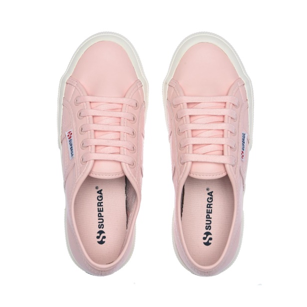 CA Superga 2750 Vegan Faux Leather Pink White