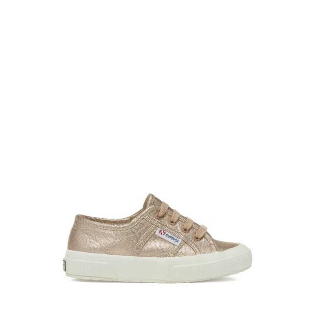 CA Superga 2750 Kids Metallic Canvas Pink Skin Matt