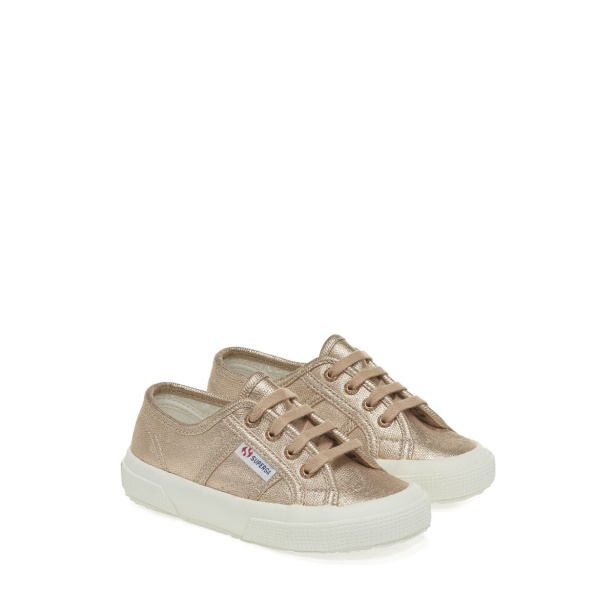 CA Superga 2750 Kids Metallic Canvas Pink Skin Matt