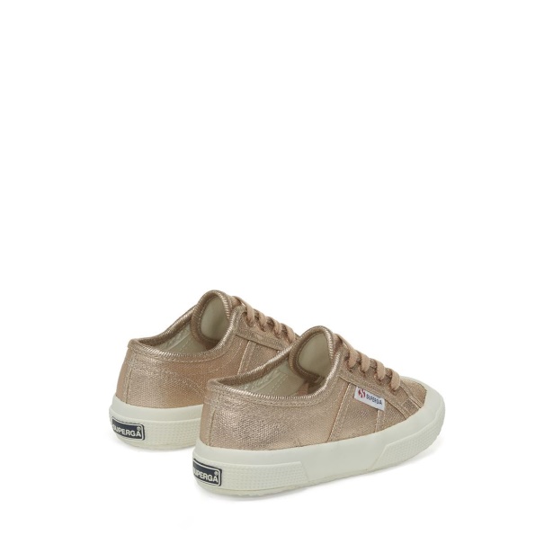CA Superga 2750 Kids Metallic Canvas Pink Skin Matt