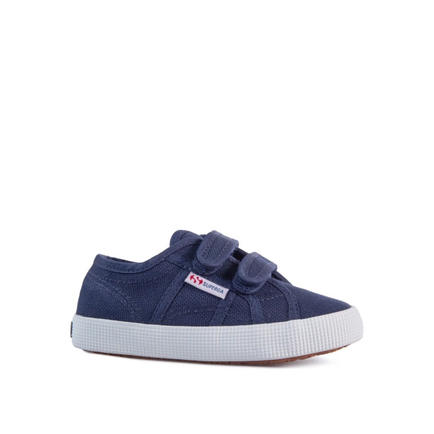 CA Superga 2750 Kids Straps Easylite Navy-White