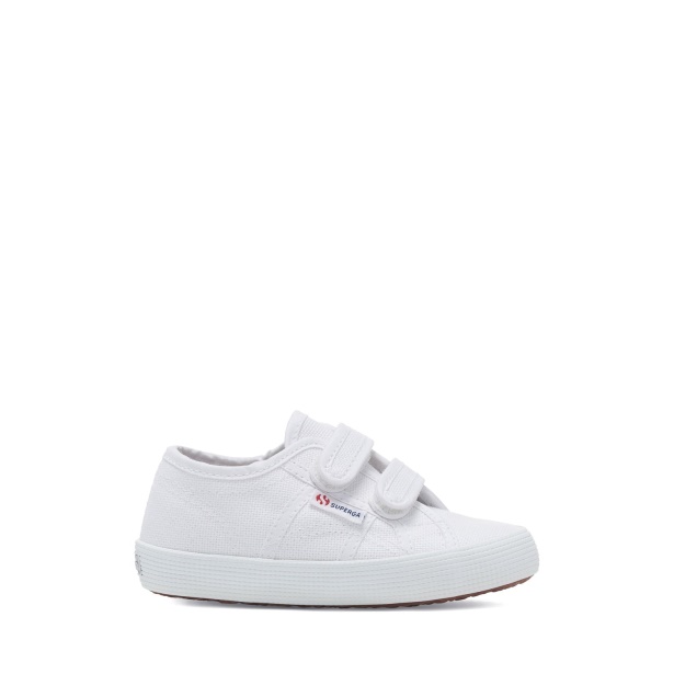 CA Superga 2750 Kids Straps Easylite White
