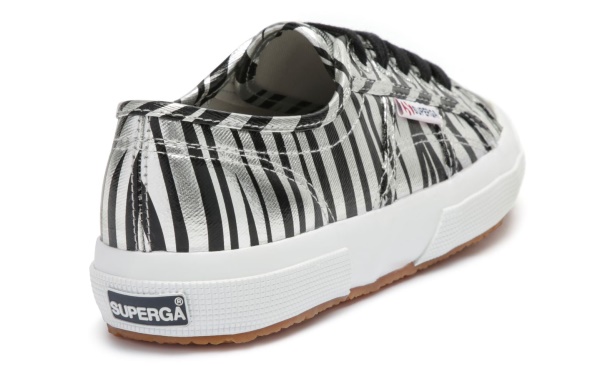 CA Superga 2750 - Fancotmetmatw Grey Silver Zebra
