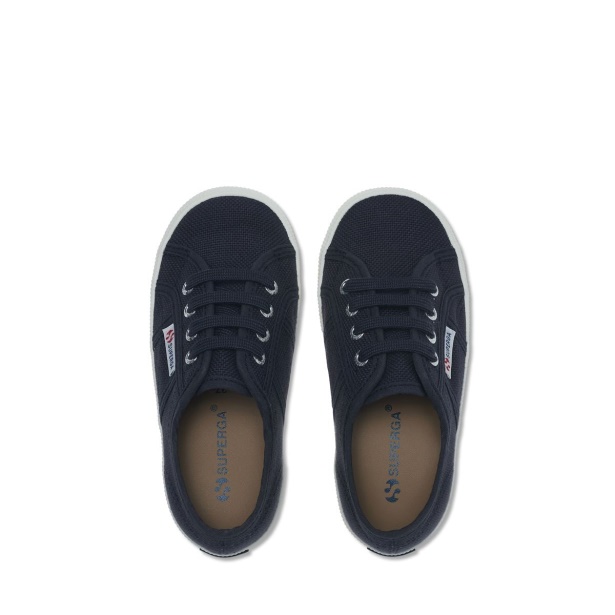 CA Superga 2750 Kids Easylite Blue Grey Dk