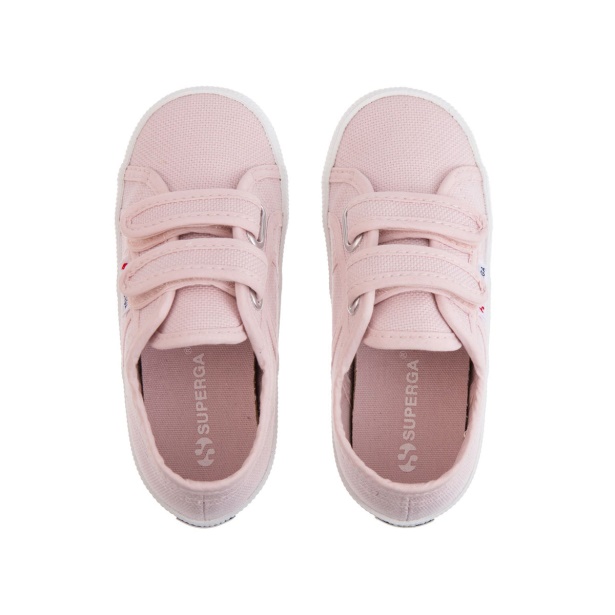 CA Superga 2750 Kids Straps Easylite Pink Pale Lilac