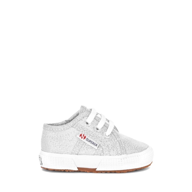 CA Superga 2750 Lameb Grey Silver