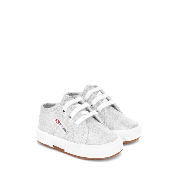 CA Superga 2750 Lameb Grey Silver
