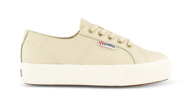 CA Superga 2730 Nappa Beige Lt Eggshell
