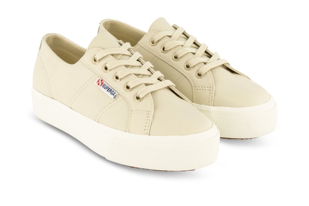 CA Superga 2730 Nappa Beige Lt Eggshell