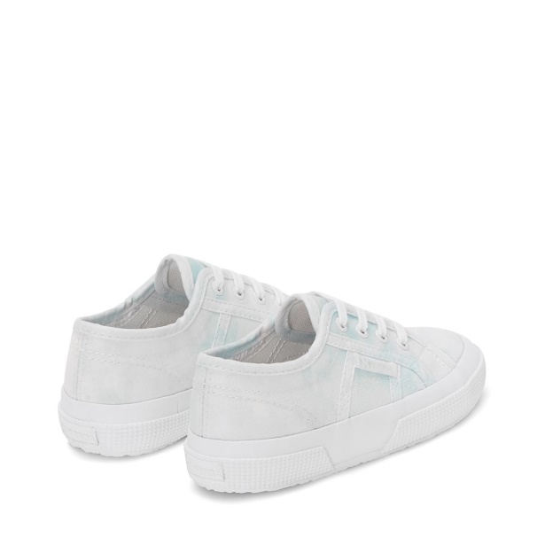 CA Superga 2750 Kids Clouds Print White-Lt Blue Clouds