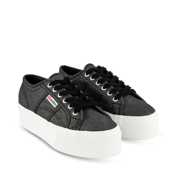 CA Superga 2790 Glitter Canvas Black